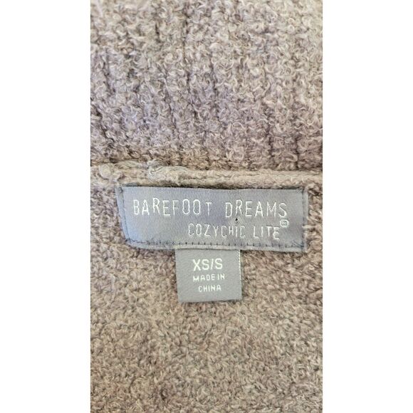 Barefoot Dreams CozyChic Lite Drape Cardigan Sweater - Picture 3 of 4